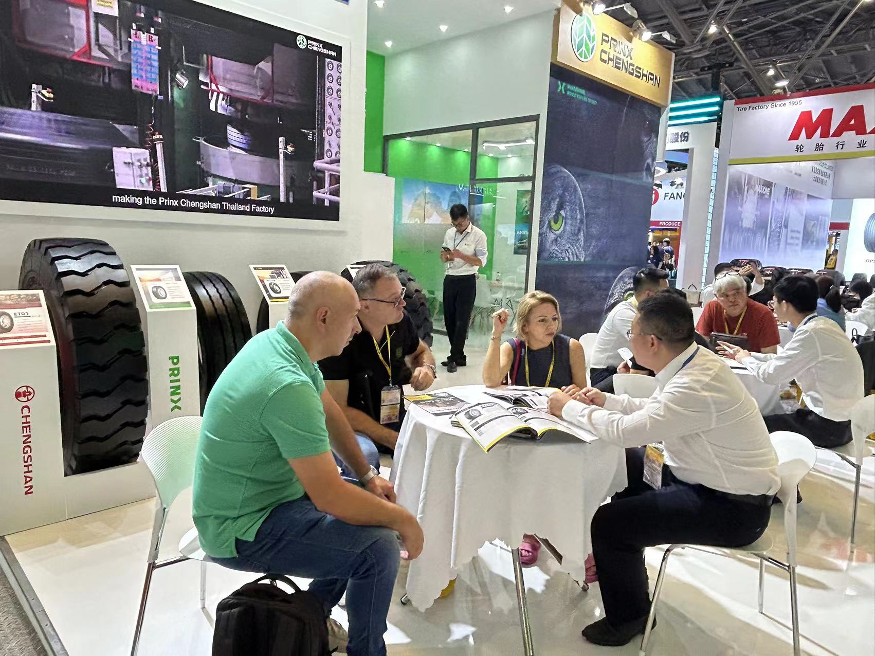 永信贵宾会亮相2023上海国际轮胎展