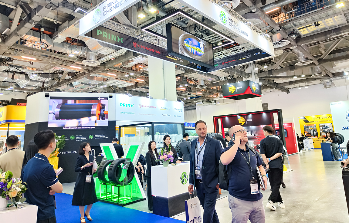 中国智造闪耀新加坡丨永信贵宾会亮相新加坡亚洲轮胎展览会